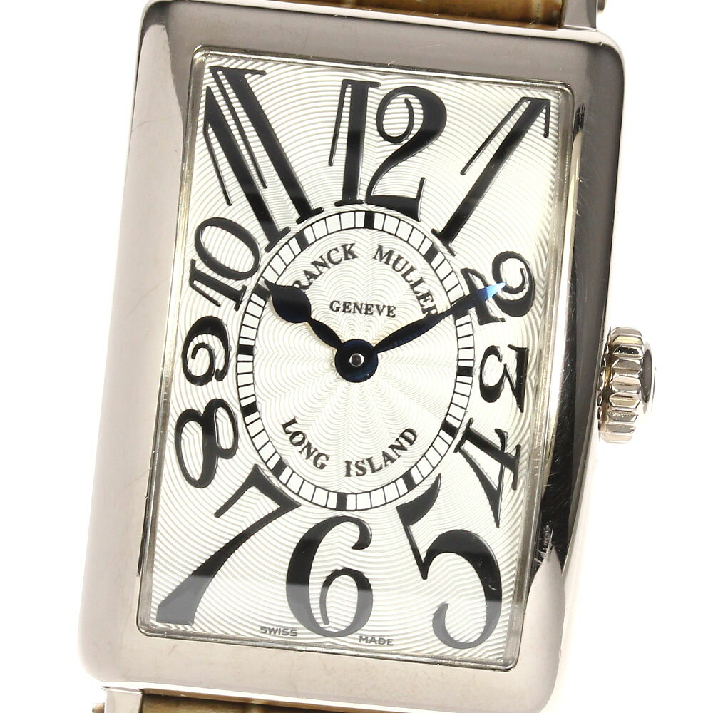 フランクミュラー FRANCK MULLER 902QZREL ロングアイランド クォーツ レディース 箱・保証書付き_643513【中古】