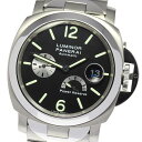 ☆美品★箱・保証書付き【PANERAI】パネライ ルミノール パワーリザーブ デイト PAM0017 ...