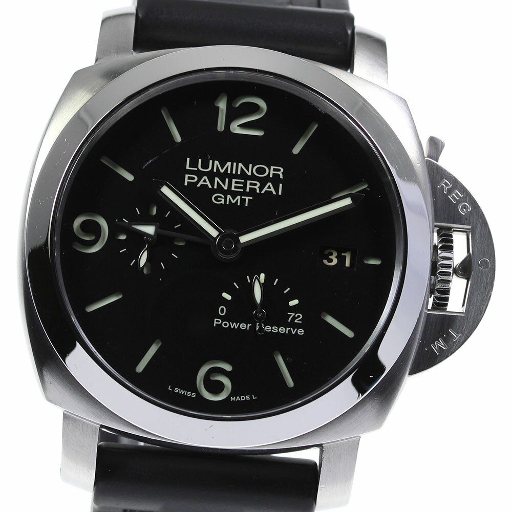 ★内箱付き【PANERAI】パネライ ルミノール1950 3デイズ GMT PAM00321 自動巻 ...