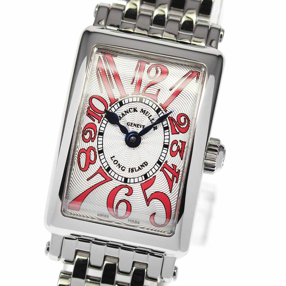 ☆良品【FRANCK MULLER】フランクミュラー ロングアイランド プティ 802QZ クォーツ レディース【ev20】【中古】