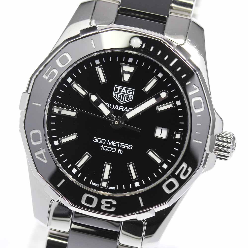 ☆良品【TAG HEUER】タグホイヤー アクアレーサー WAY141A クォーツ レディース【中古】