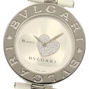 ☆美品★保証書付き【BVLGARI】ブルガリ B-zero1 ハート BZ35S クォーツ レディース【ev20】【中古】