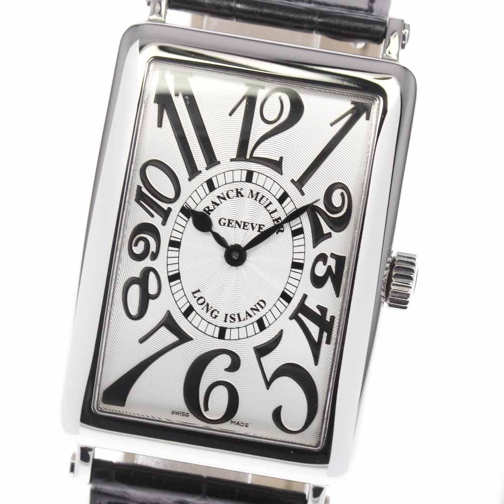 ☆美品【FRANCK MULLER】フランクミュラー ロングアイランド レリーフ 1002QZREL ...