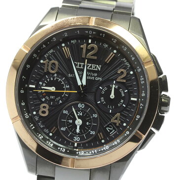 【CITIZEN】シチズン アテッサ 100周年記念限定モデル CC9076-50E/F900-T024122 ソーラー電波 メンズ【中古】