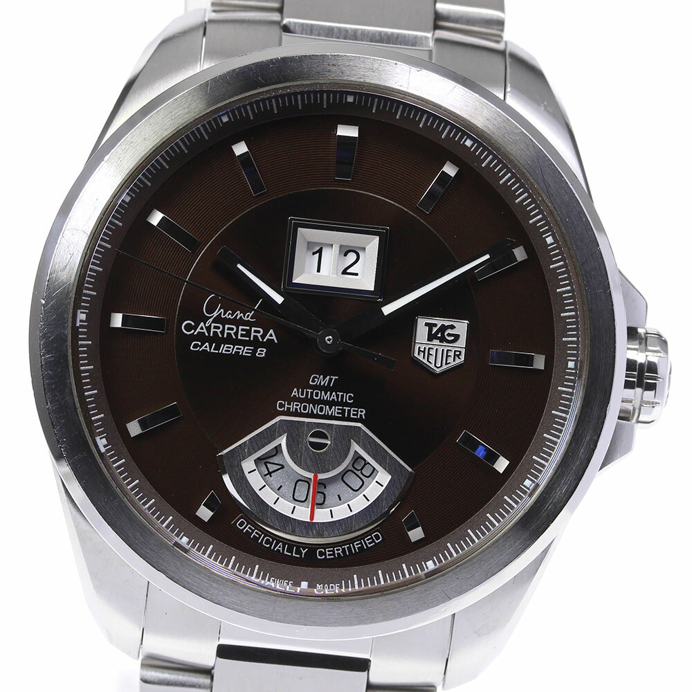 【TAG HEUER】タグホイヤー カレラ グランドカレラ GMT WAV5113.BA0901 自 ...