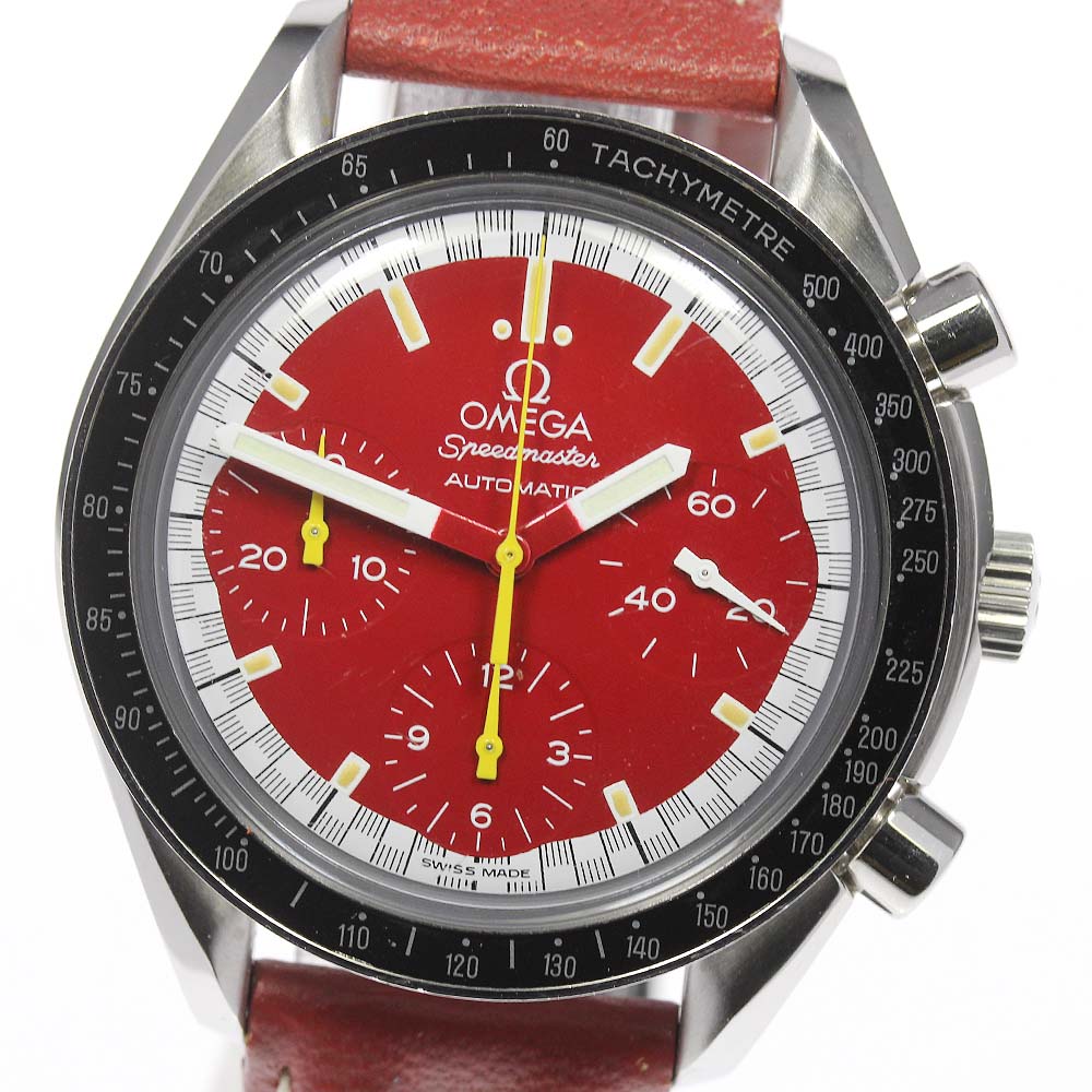 【OMEGA】オメガ スピードマスター レーシング シューマッハ クロノグラフ 3510.61 自動巻き メンズ【中古】