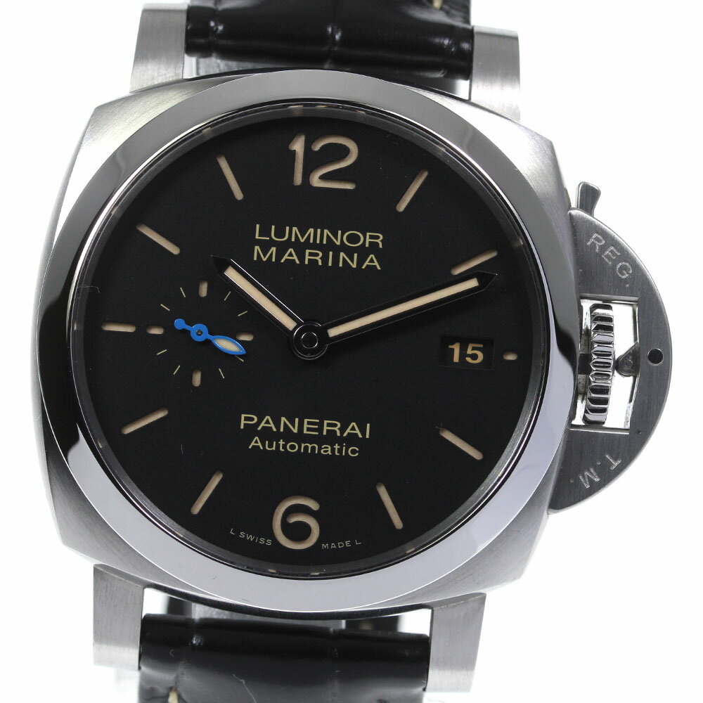 ☆美品★箱・保証書付き【PANERAI】パネライ ルミノール マリーナ 1950 3デイズ PAM0 ...