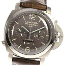 ☆美品★箱・保証書付き【PANERAI】パネライ ルミノール 1950 モノプルサンテ 8デイズ G ...