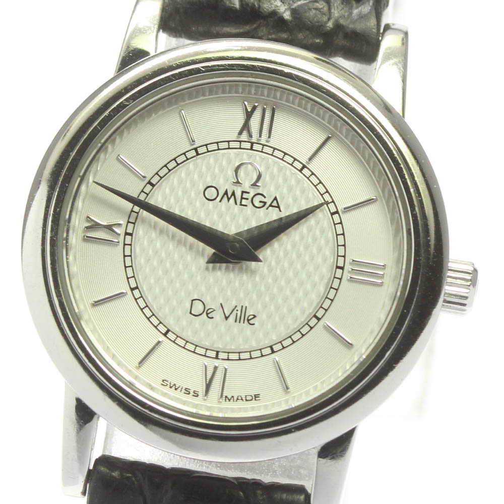 【OMEGA】オメガデビルプレステージクォーツレディース【中古】