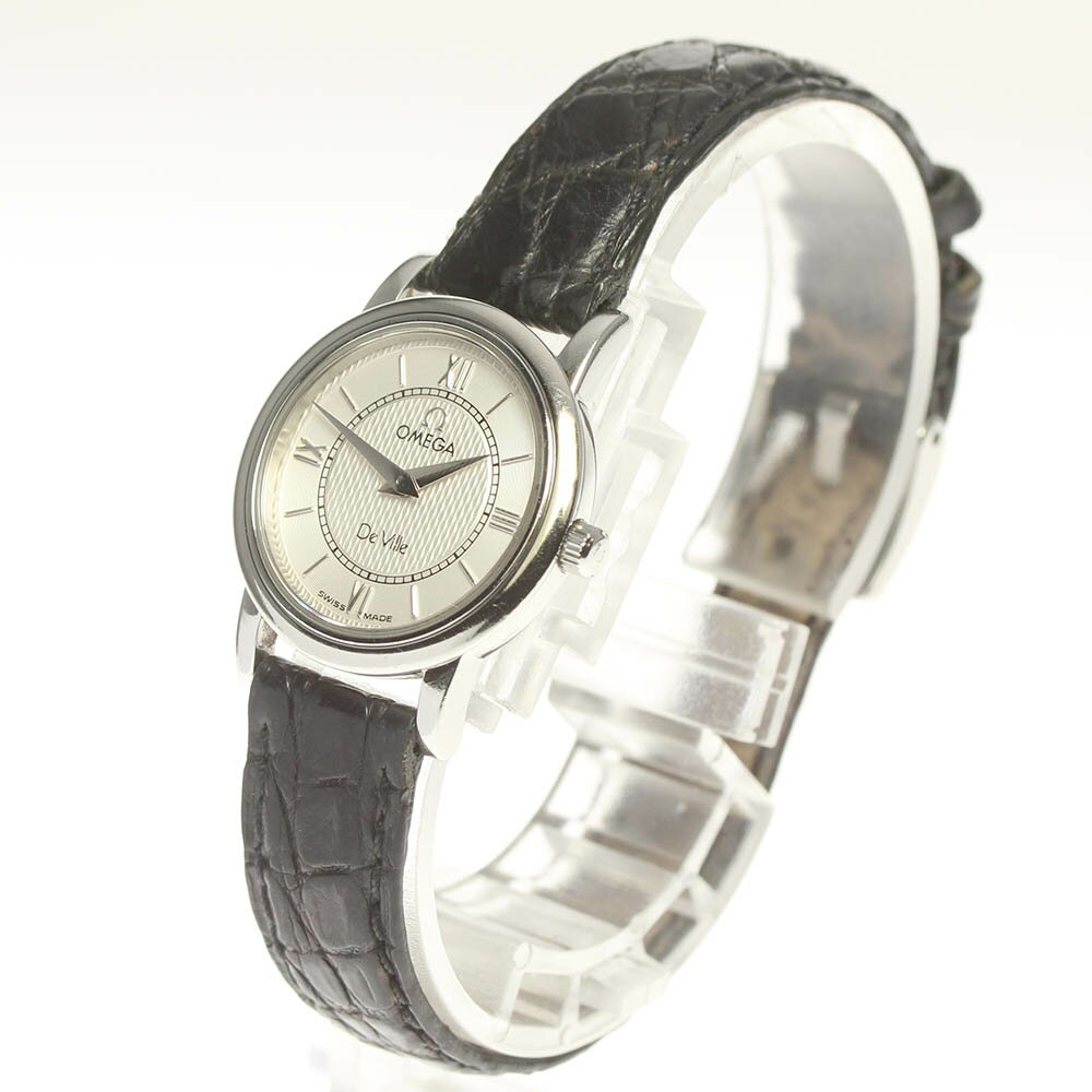 【OMEGA】オメガデビルプレステージクォーツレディース【中古】