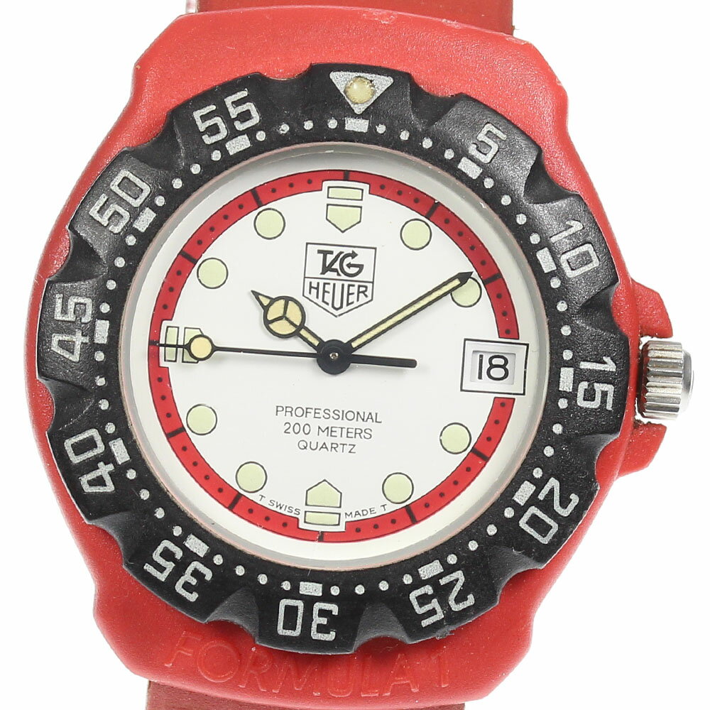 【TAG HEUER】タグホイヤー フォーミュラ1 デイト 385.513/1 クォーツ ボーイズ【中古】