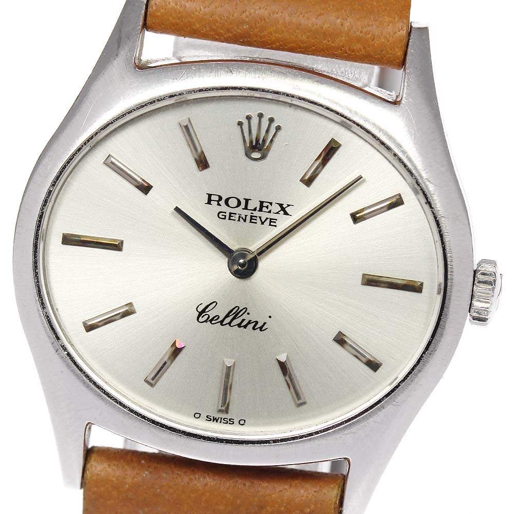 【ROLEX】ロレックス チェリーニ K18WG cal.1600 アンティーク 3802 手巻き レディース【中古】