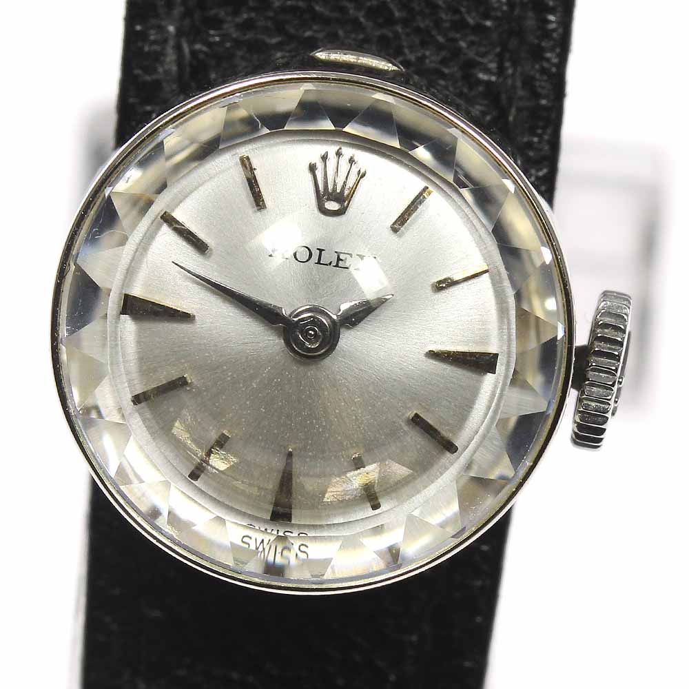 【ROLEX】ロレックス カメレオン K14WG Cal.1401 手巻き レディース【中古】