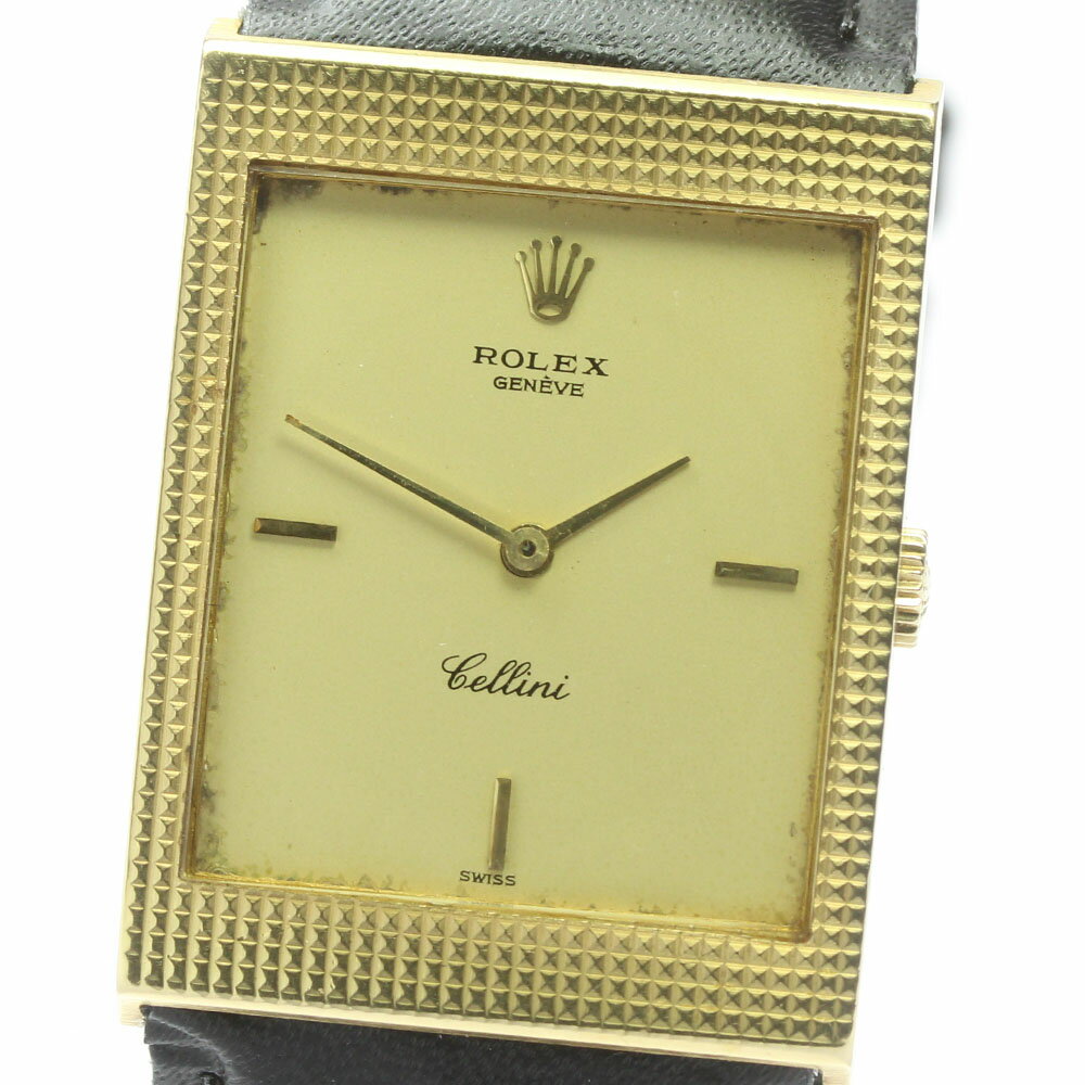 【ROLEX】ロレックス チェリーニ K18YG cal.1601 手巻き メンズ【中古】