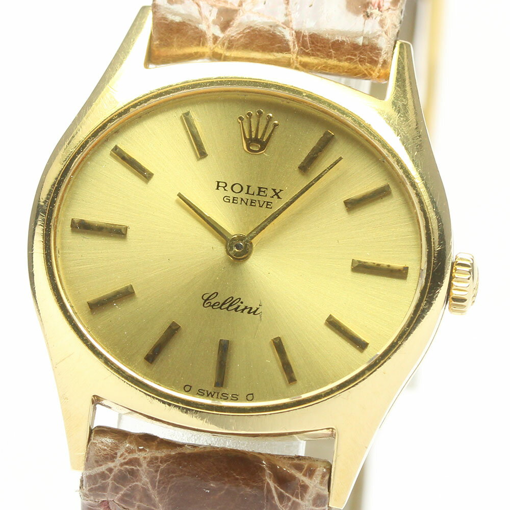 【ROLEX】ロレックス チェリーニ K18YG cal.1600 手巻き レディース【中古】