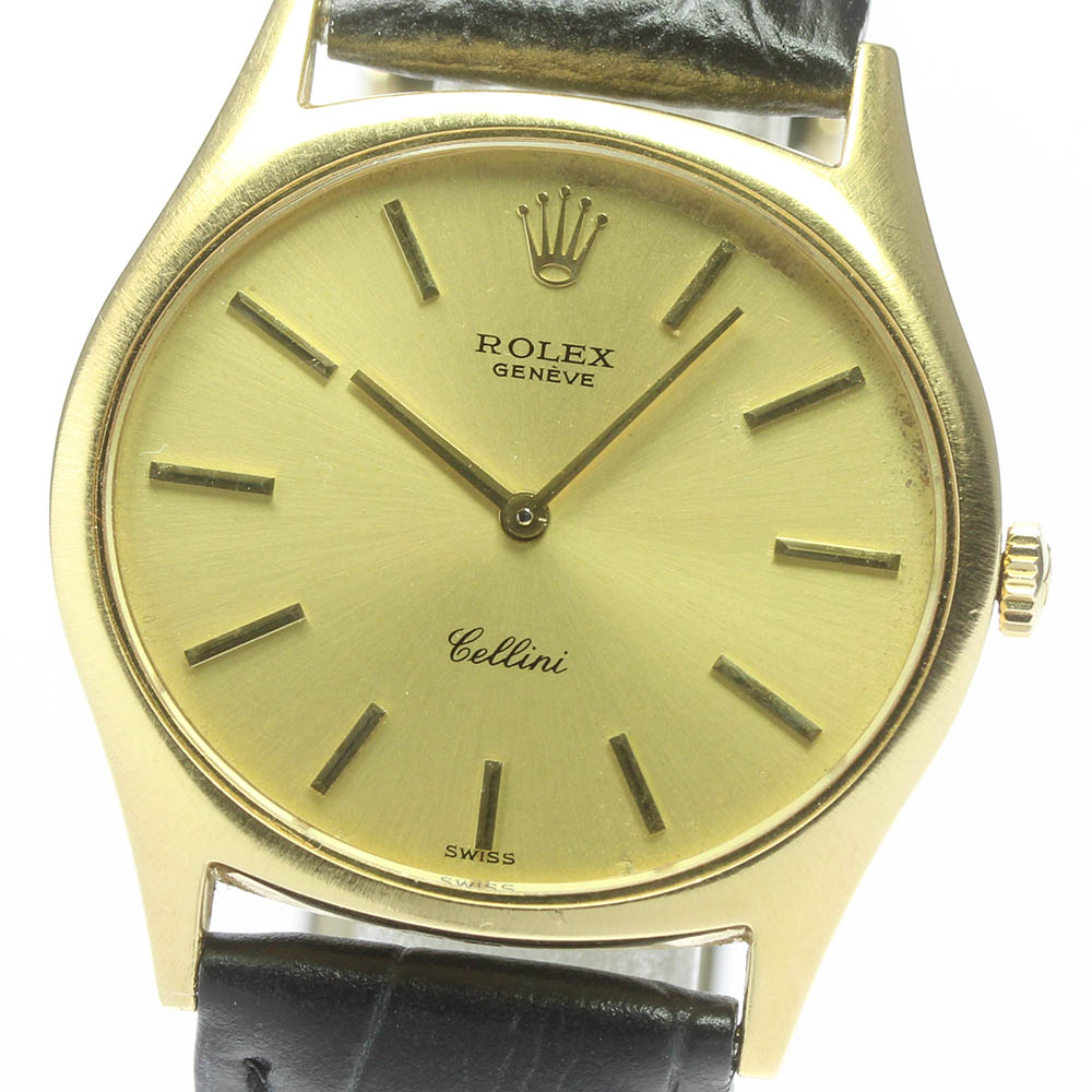 【ROLEX】ロレックス チェリーニ 3804 K18YG cal.1601 手巻き メンズ【中古】