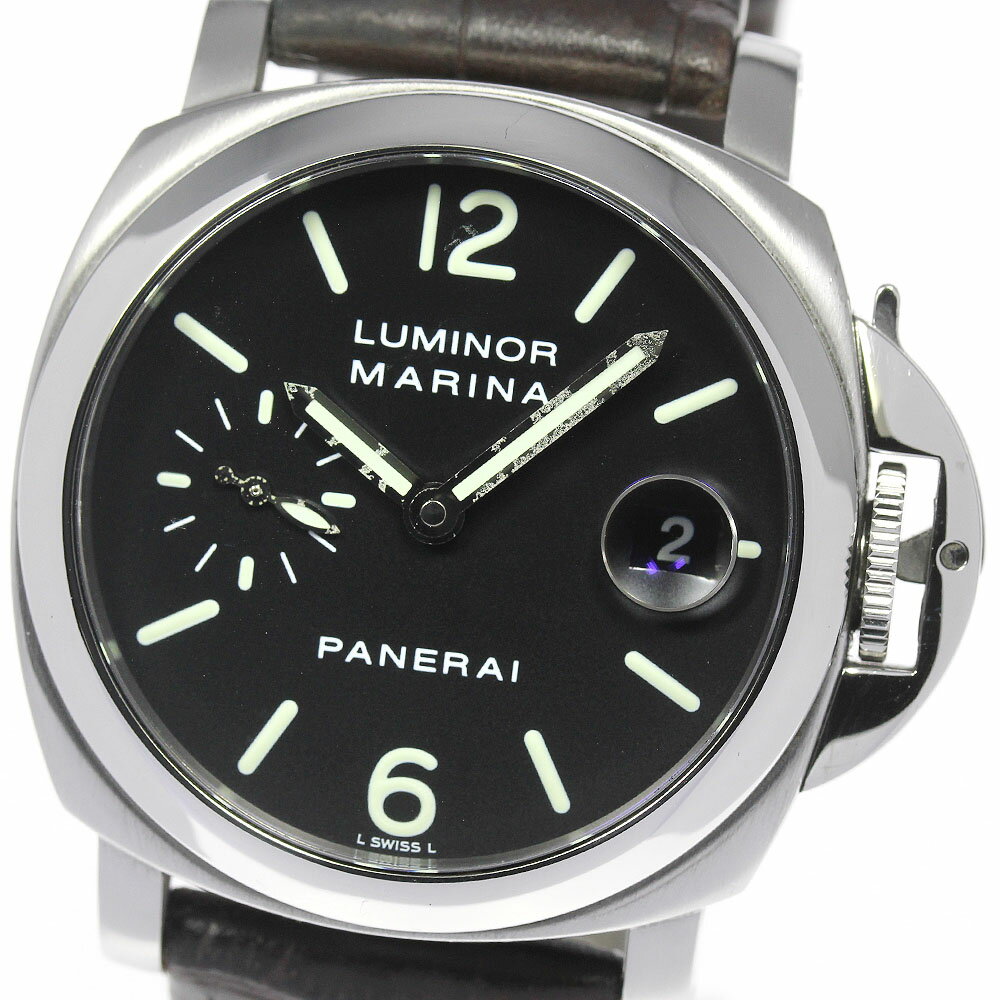 【PANERAI】パネライ ルミノールマリーナ デイト スモールセコンド PAM00048 自動巻き ...
