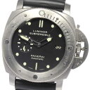 ★箱・保証書付き【PANERAI】パネライ ルミノール サブマーシブル 1950 3デイズ チタニオ ...