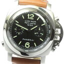 ☆良品★箱・保証書付き【PANERAI】パネライ ルミノール 1950 ラトラパンテ クロノグラフ  ...