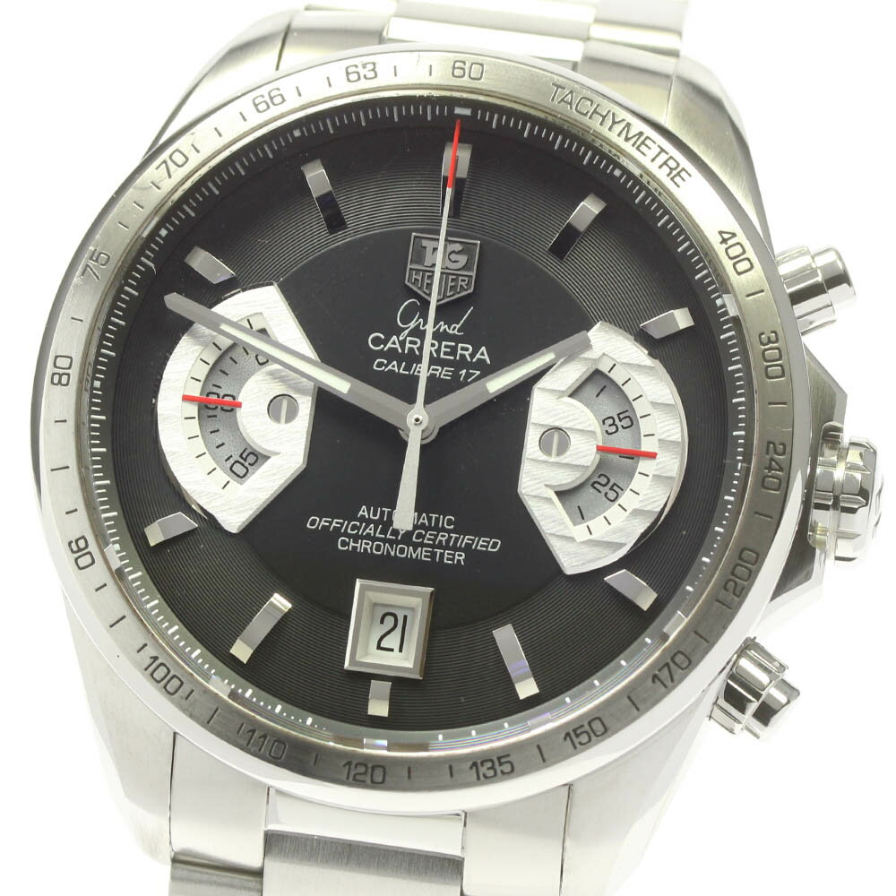 ★箱付き【TAG HEUER】タグホイヤー グランドカレラ クロノグラフ キャリバー17 CAV51 ...