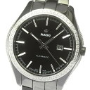 ☆極美品★箱・保証書付き【RADO】ラドー ハイパークローム R32482152 ダイヤベゼル デイト 自動巻き レディース 【2210】【中古】