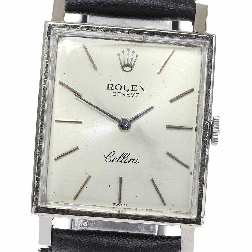 ☆訳あり【ROLEX】ロレックス チェリーニ K18WG cal.1600 手巻き メンズ【中古】