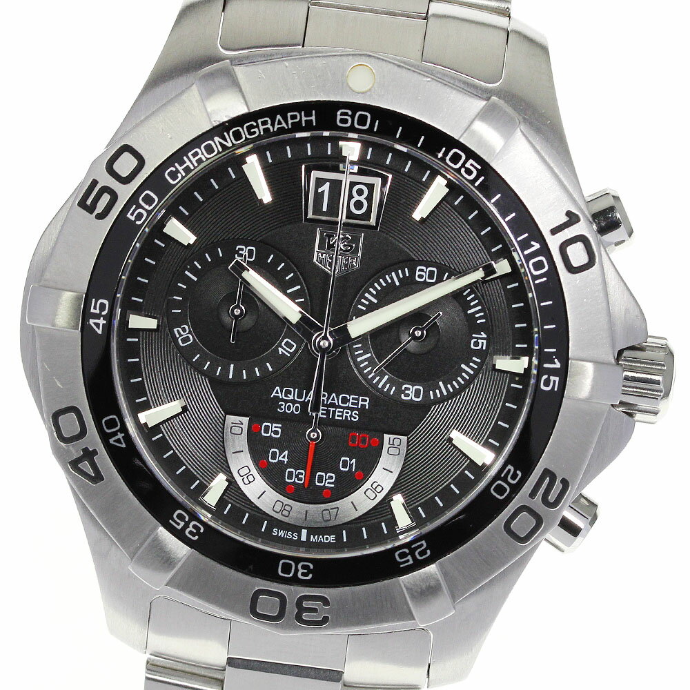 ☆良品【TAG HEUER】タグホイヤー アクアレーサー グランドデイト CAF101A.BA082 ...