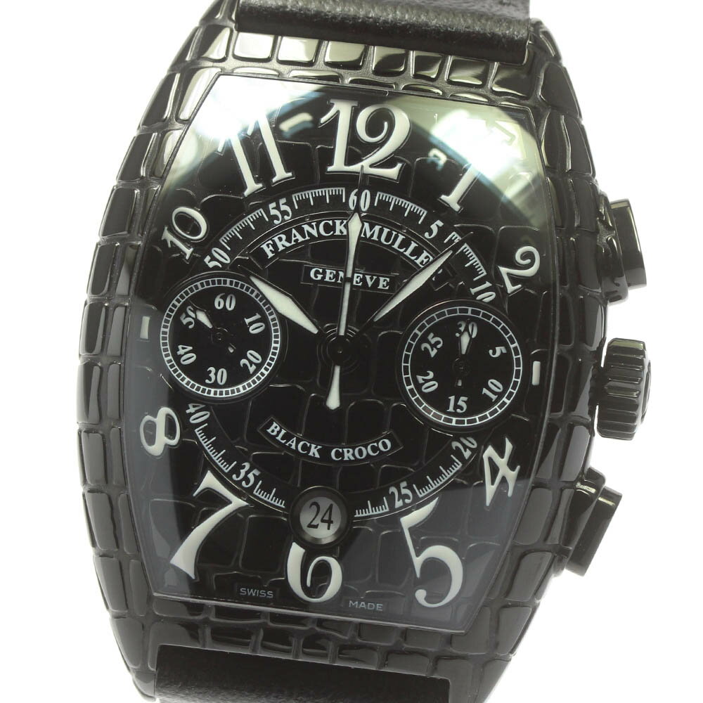 腕時計, メンズ腕時計 FRANCK MULLER 7880 CC AT BLK CRO 
