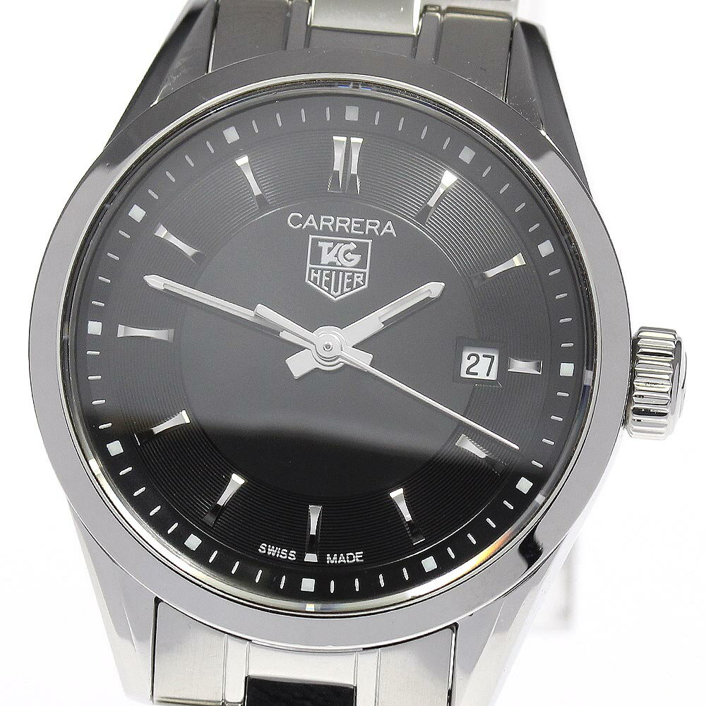 ☆良品★保証書付き【TAG HEUER】タグホイヤー カレラ デイト WV1414.BA0793 ク ...