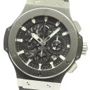 ☆良品★保証書付き【HUBLOT】ウブロ ビッグバン アエロバン 311.SM.1170.GR 自動 ...