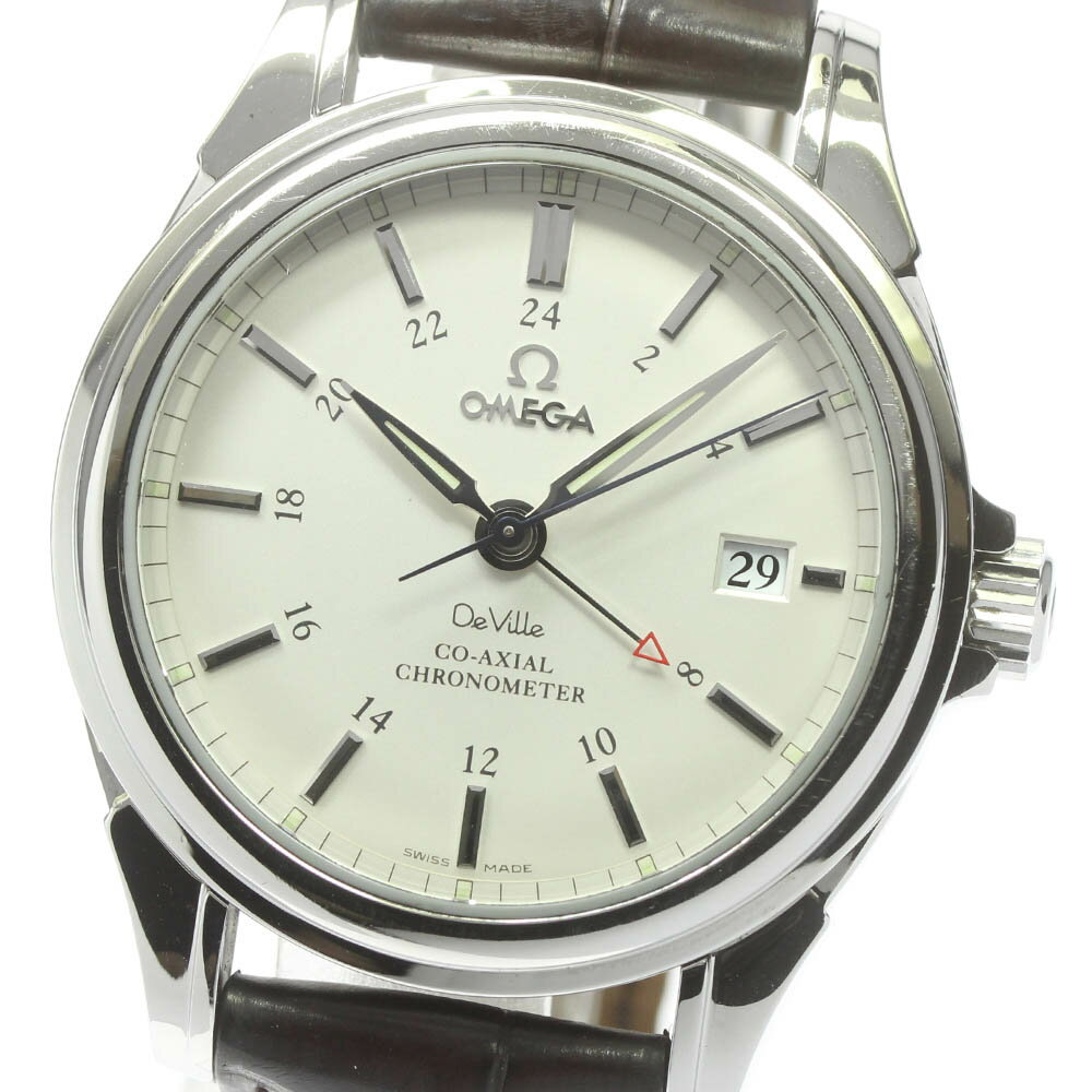 【OMEGA】オメガ デビル コーアクシャル GMT 4533.31 自動巻き メンズ【中古】