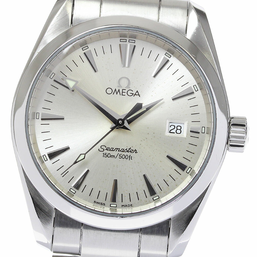 【OMEGA】オメガ シーマスター アクアテラ デイト 2518.30 クォーツ ボーイズ【中古】