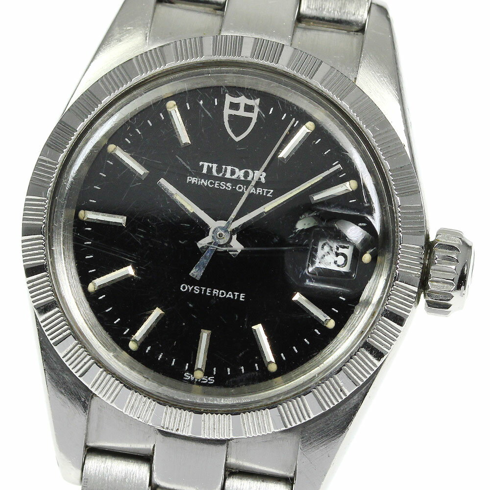 ☆ジャンク【TUDOR】チュードル プリンセス オイスターデイト 93510 Cal.1281 クォーツ レディース【ev20】【中古】