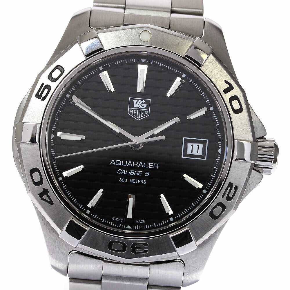 ☆良品【TAG HEUER】タグホイヤー アクアレーサー キャリバー5 WAP2010.BA0830 ...