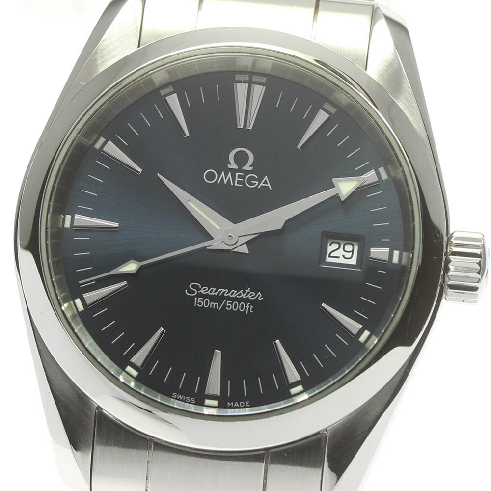 ☆良品【OMEGA】オメガ シーマスター アクアテラ 2518.80 クォーツ ボーイズ【中古】