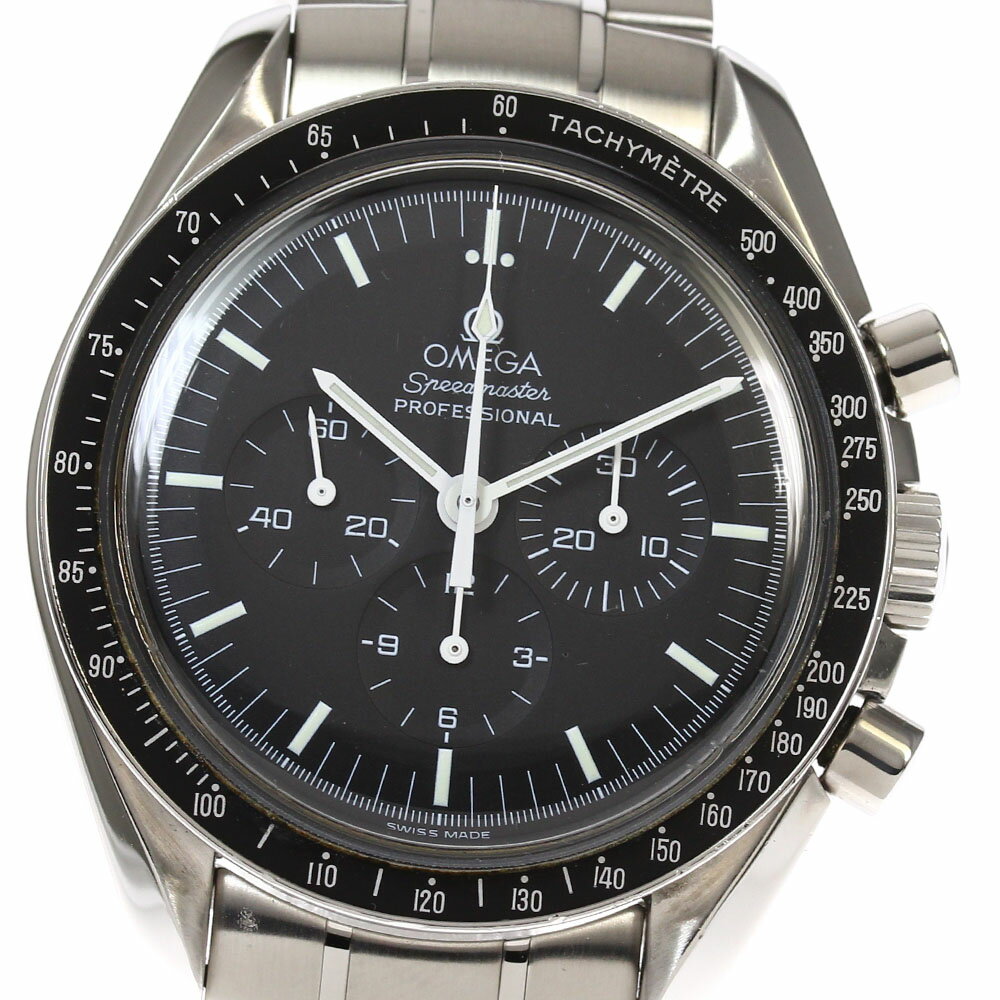 ☆良品【OMEGA】オメガ スピードマスター プロフェッショナル クロノグラフ 3570.50 手巻き メンズ【中古】