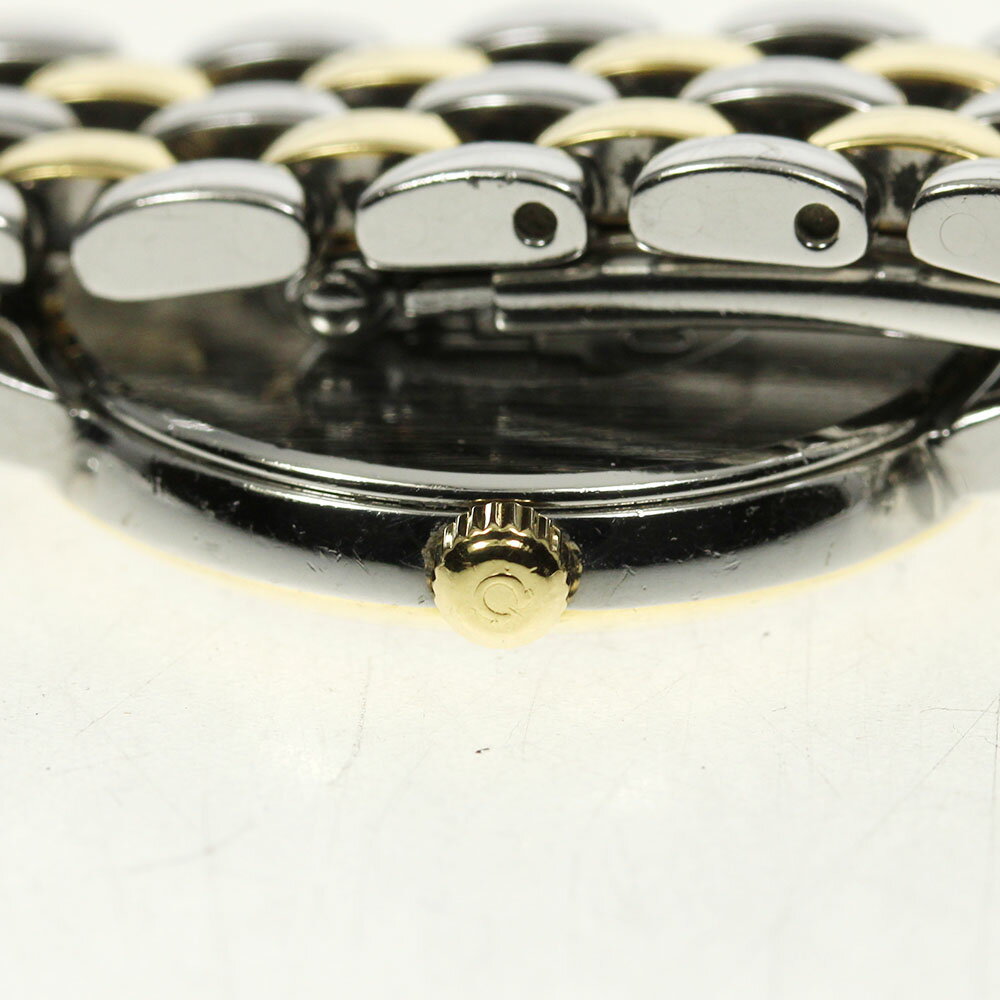 【OMEGA】オメガデビルラウンドクォーツレディース【中古】