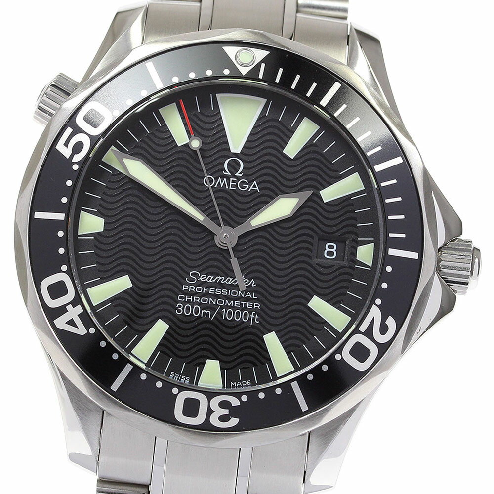 ☆美品【OMEGA】オメガ シーマスター300 デイト 2254.50 自動巻き メンズ【中古】