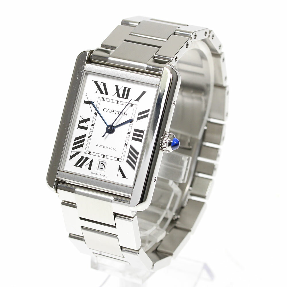 【CARTIER】カルティエ タンクソロXL W5200028 デイト 自動巻き メンズ【中古】