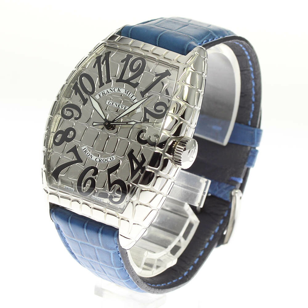 ☆美品【FRANCK MULLER】フランクミュラー トノウカーベックス アイアンクロコ 8880SC IRON CRO 自動巻き メンズ【中古】