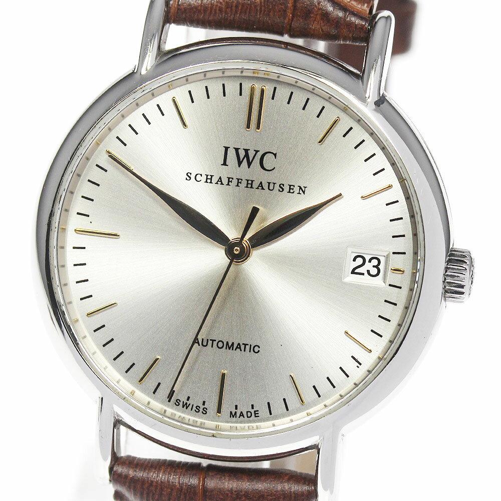 【IWC SCHAFFHAUSEN】IWC ポートフィノ IW356404 自動巻き ボーイズ【中古 ...