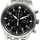 ★箱付き【IWC SCHAFFHAUSEN】IWC パイロットウォッチ クロノグラフ デイデイト I ...