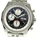 ☆良品【BREITLING】ブライトリング ベントレー GT クロノグラフ デイデイト A13362 ...