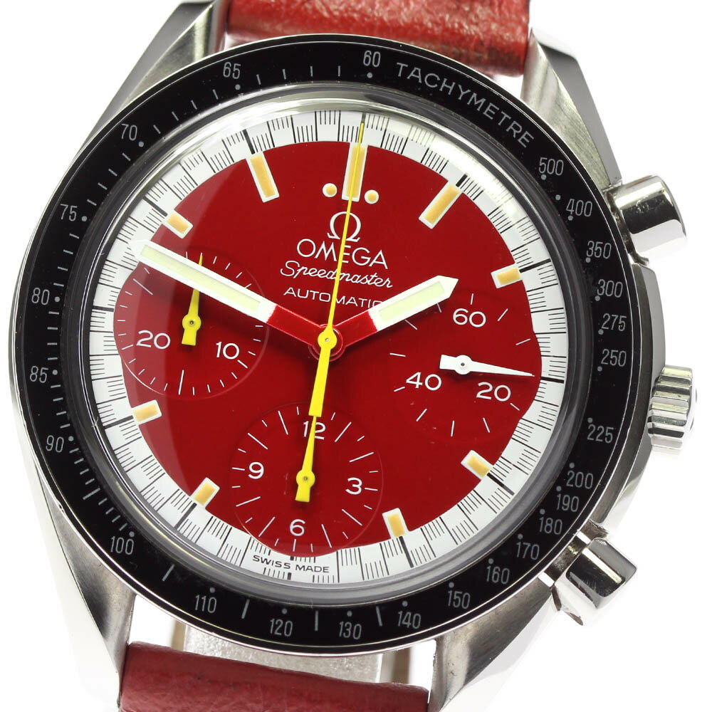 【OMEGA】オメガ スピードマスター レーシング シューマッハ クロノグラフ 3510.61 自動巻き メンズ_675072【中古】