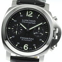 ☆美品★保証書付き【OFFICINE PANERAI】オフィチーネパネライ ルミノール クロノグラフ ...