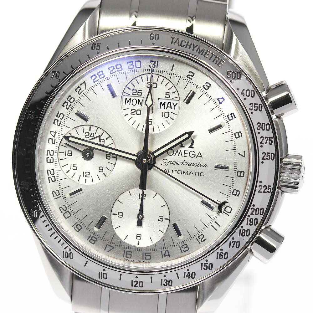 ☆美品【OMEGA】オメガ スピードマスター トリプルカレンダー クロノグラフ 3523.30 自動 ...