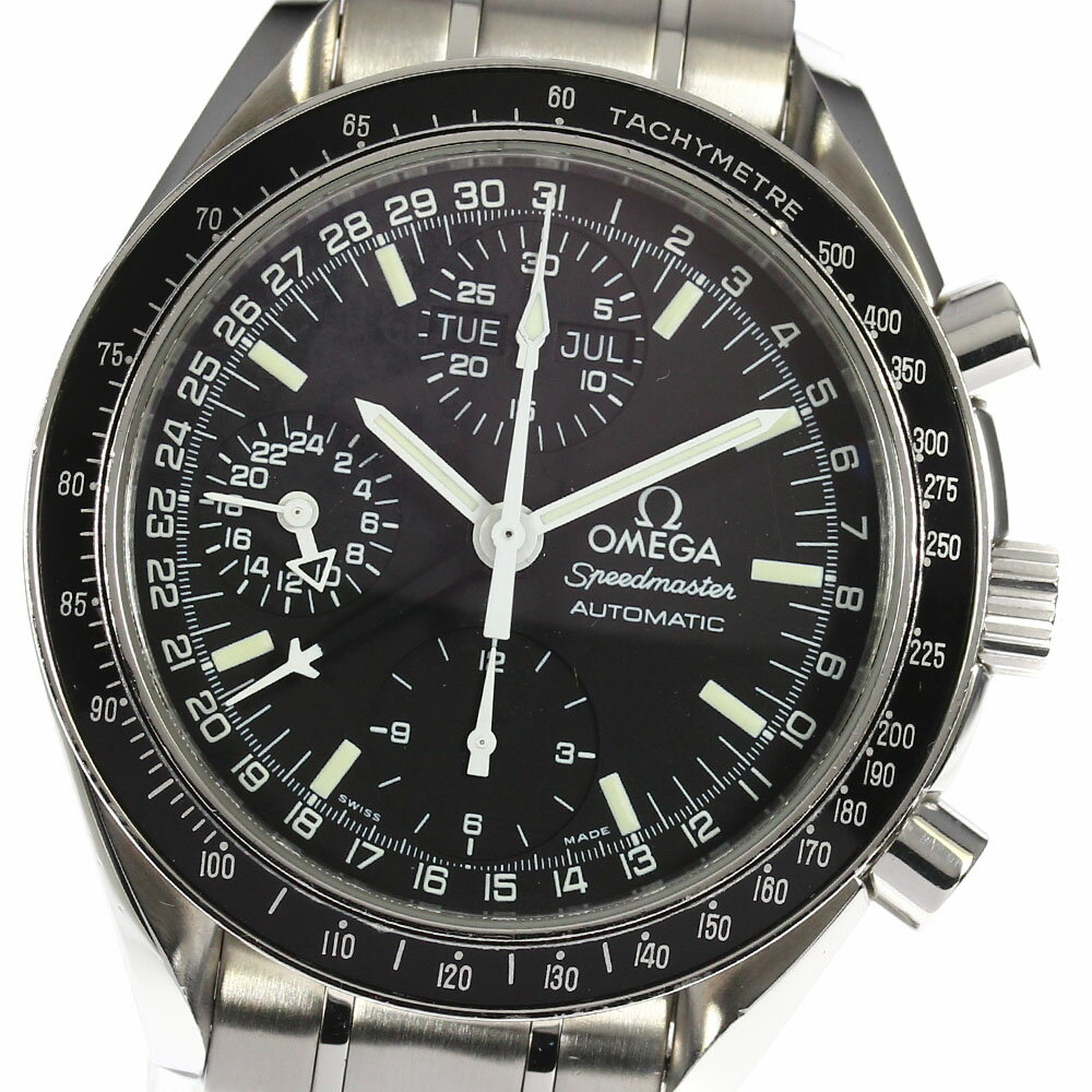 【OMEGA】オメガ スピードマスター マーク40 コスモス トリプルカレンダー 3520.50 自動巻き メンズ_672224【中古】