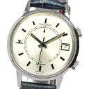 ☆訳あり【JAEGER-LECOULTRE】ジャガー ルクルト メモボックス アラーム Cal.916 875.42 自動巻き メンズ_699435【ev20】【中古】