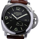 ☆良品★箱・保証書付き【PANERAI】パネライ ルミノール1950 3デイズ GMT PAM003 ...