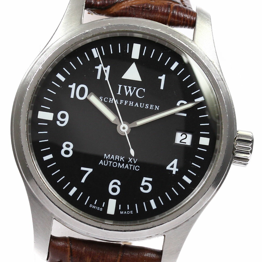 【IWC SCHAFFHAUSEN】IWC パイロットウォッチ マークVX デイト IW325301 ...